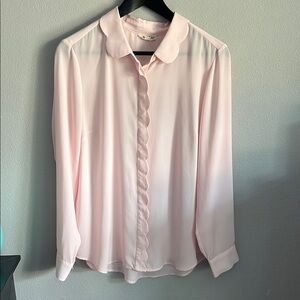 Elegant Pink Women's Blouse